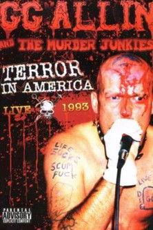 GG Allin & The Murder Junkies: Terror In America Live 1993 film afişi