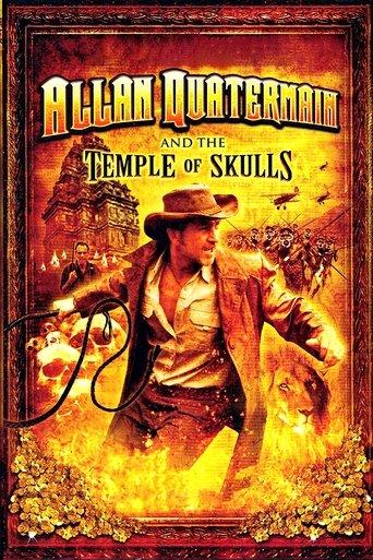 Allan Quatermain and the Temple of Skulls film afişi