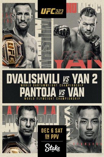 UFC 323: Dvalishvili vs. Yan 2 film afişi