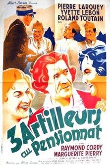 Trois artilleurs au pensionnat film afişi