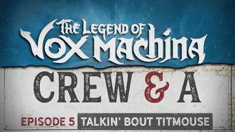 Crew & A Episode 5: Talkin' Bout Titmouse