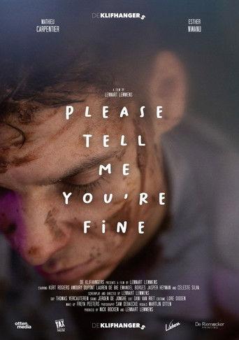Please tell me you're fine film afişi
