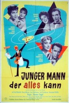 Junger Mann, der alles kann film afişi