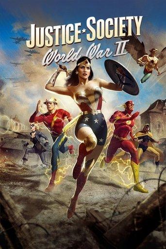 Justice Society: World War II film afişi