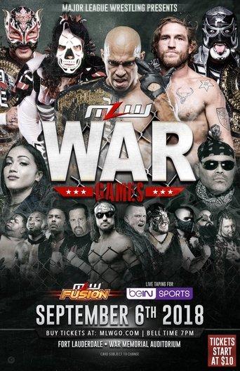 MLW War Games 2018 film afişi