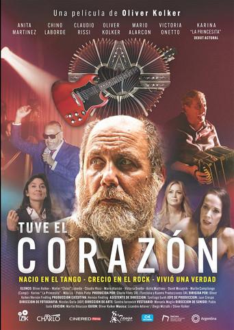Tuve el corazón film afişi