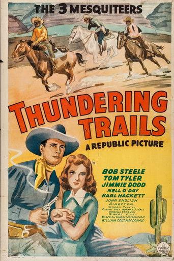Thundering Trails film afişi