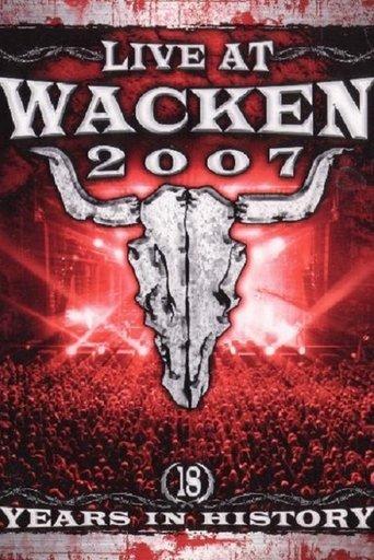 Live at Wacken 2007 - 18 Years in History film afişi