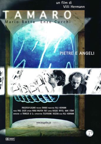 TAMARO. Stones and Angels. Mario Botta Enzo Cucchi film afişi