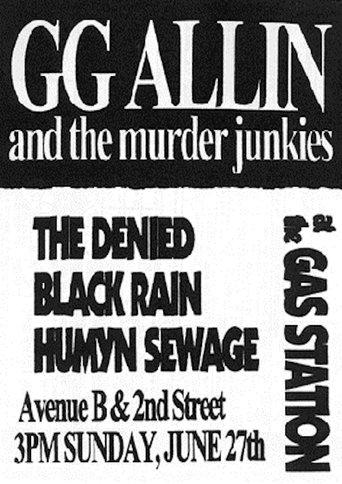 GG Allin: Live at the Gas Station film afişi