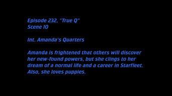 Deleted Scenes: S06E06 – True Q