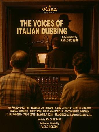 Le voci del doppiaggio italiano film afişi