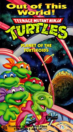 Teenage Mutant Ninja Turtles: Planet of the Turtleoids film afişi