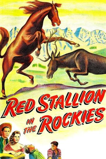 Red Stallion In The Rockies film afişi