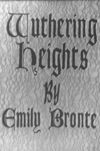 Wuthering Heights film afişi