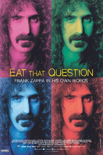 Eat That Question: Frank Zappa in His Own Words film afişi