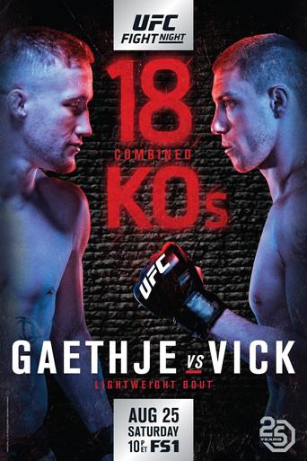 UFC Fight Night 135: Gaethje vs. Vick film afişi