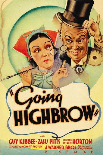 Going Highbrow film afişi