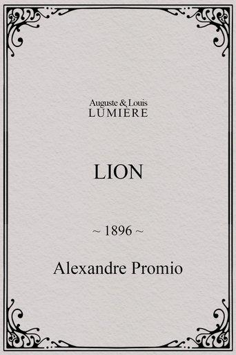 Lion, London Zoological Gardens film afişi