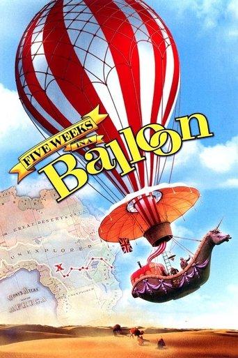 Five Weeks in a Balloon film afişi