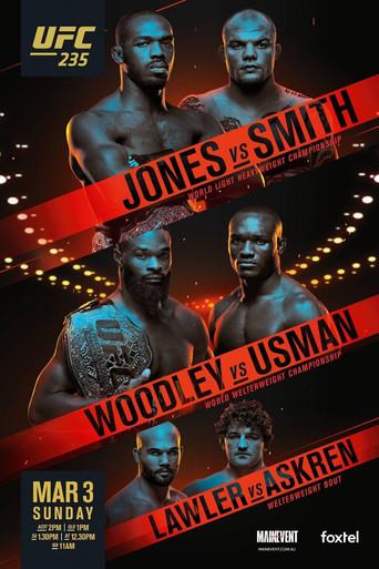 UFC 235: Jones vs. Smith film afişi