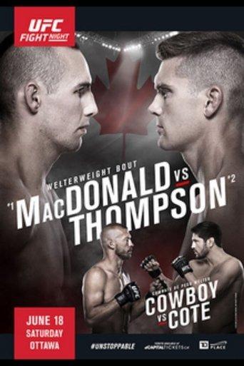 UFC Fight Night 89: MacDonald vs. Thompson film afişi