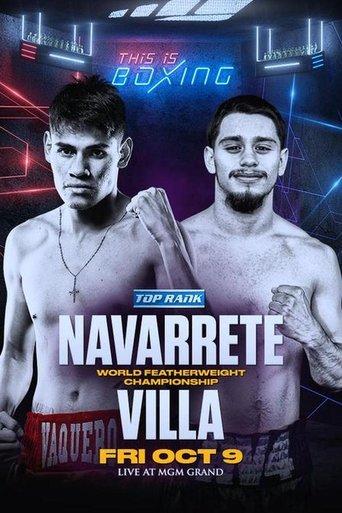Emanuel Navarrete vs. Ruben Villa film afişi