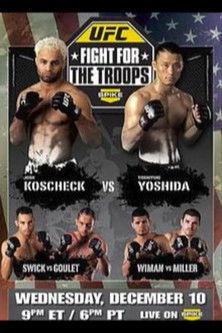 UFC Fight Night 16: Fight for the Troops film afişi