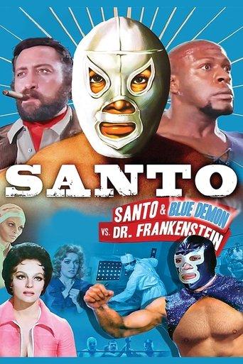 Santo and Blue Demon vs. Dr. Frankenstein film afişi
