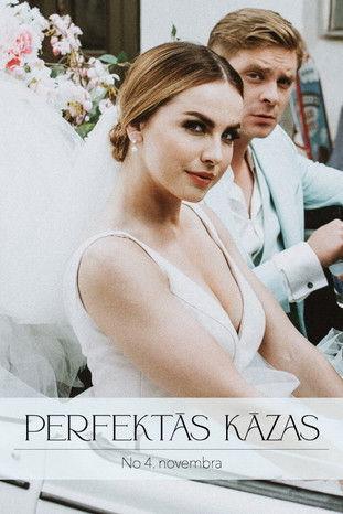 Perfektās kāzas dizi afişi