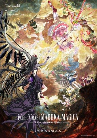 Puella Magi Madoka Magica the Movie -Walpurgisnacht: Rising- film afişi