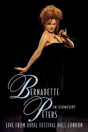 Bernadette Peters in Concert film afişi