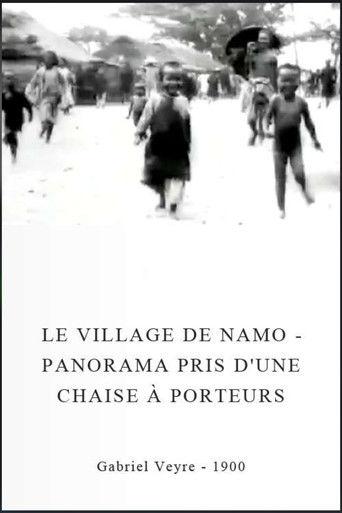 Le village de Namo - Panorama pris d'une chaise à porteurs film afişi