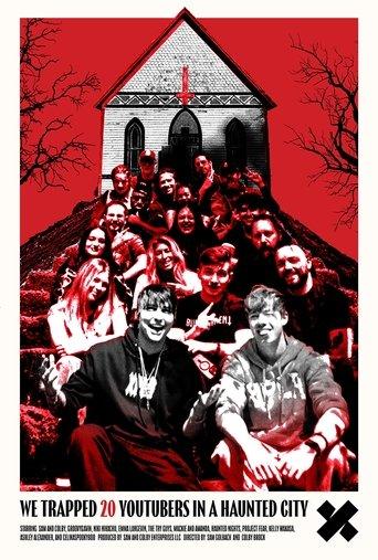 We Trapped 20 YouTubers in a Haunted City film afişi