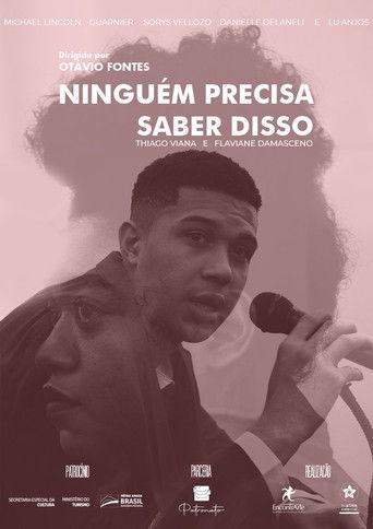 Ninguém Precisa Saber Disso film afişi