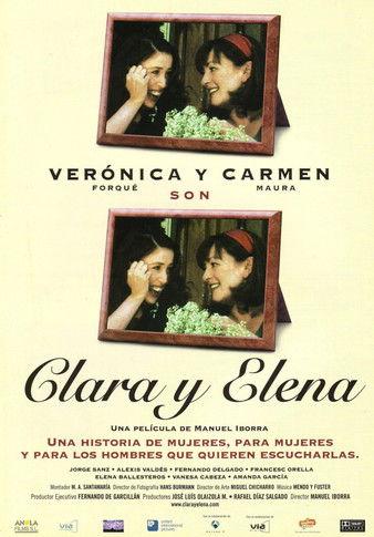 Clara y Elena film afişi