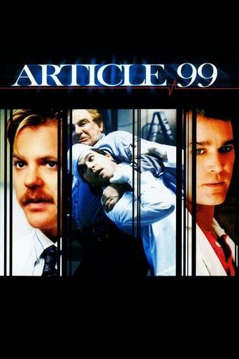 Article 99 film afişi