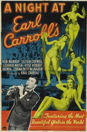 A Night at Earl Carroll's film afişi