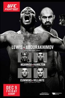 UFC Fight Night 102: Lewis vs. Abdurakhimov film afişi