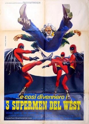 Three Supermen of the West film afişi