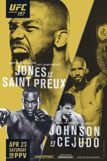 UFC 197: Jones vs. Saint Preux film afişi