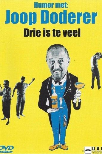 Drie is te veel film afişi