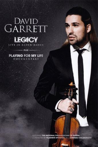 David Garrett - Legacy Live In Baden Baden film afişi