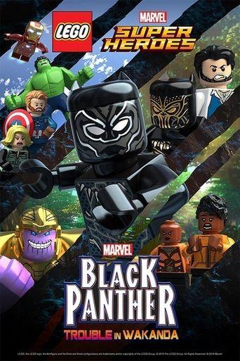 LEGO Marvel Super Heroes - Black Panther: Trouble in Wakanda dizi afişi