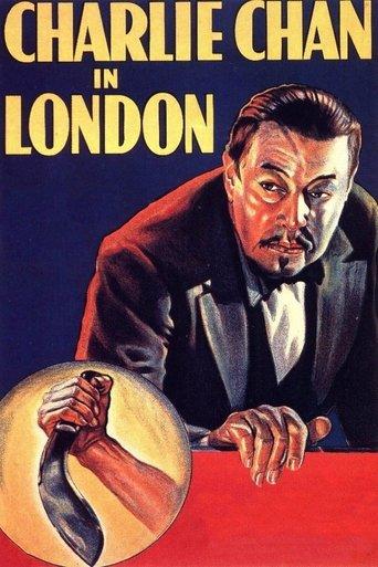 Charlie Chan in London film afişi