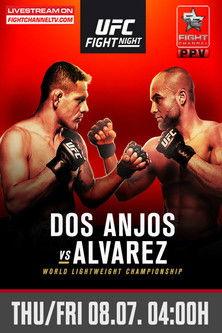 UFC Fight Night 90: Dos Anjos vs. Alvarez film afişi
