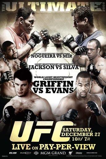 UFC 92: The Ultimate 2008 film afişi