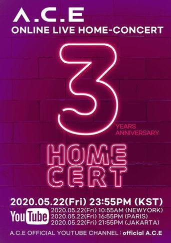 A.C.E 'HOMECERT' 3RD DEBUT-ANNIVERSARY film afişi