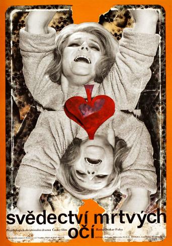Svědectví mrtvých očí film afişi