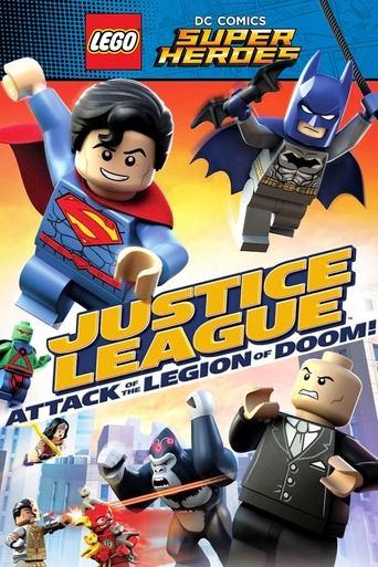LEGO DC Comics Super Heroes: Justice League - Attack of the Legion of Doom! film afişi